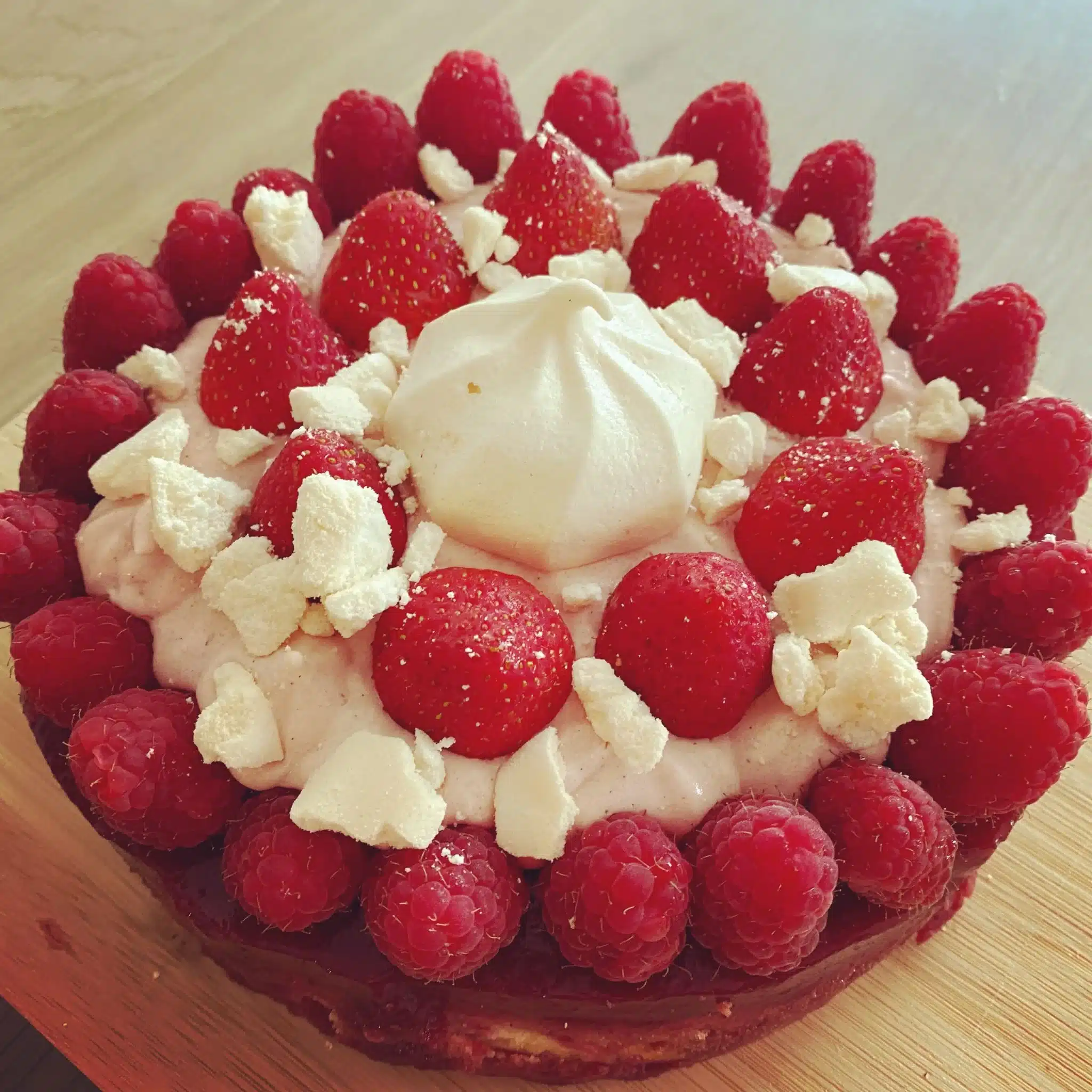 cheesecake leger aux palets bretons