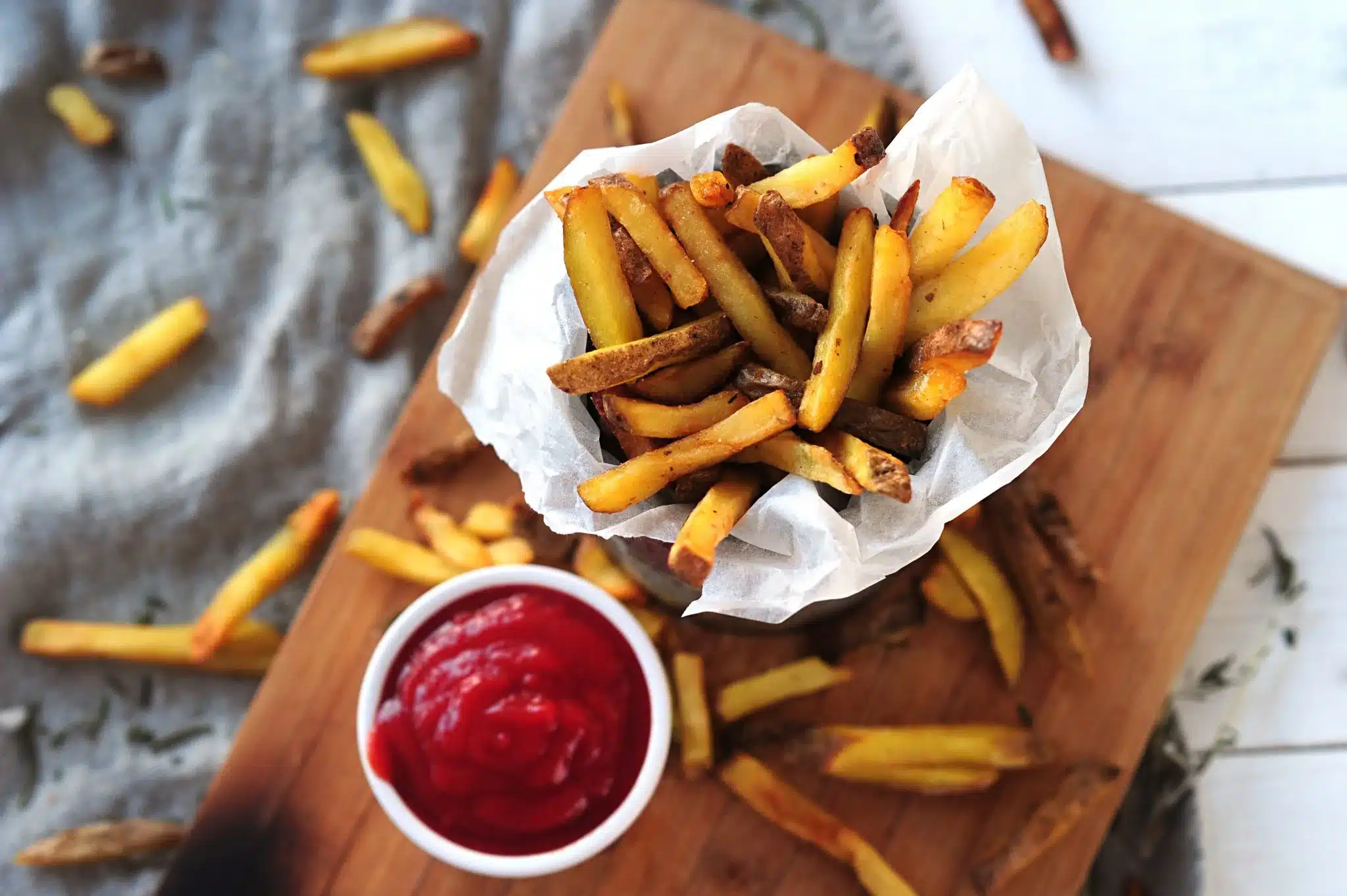 frites en double cuisson