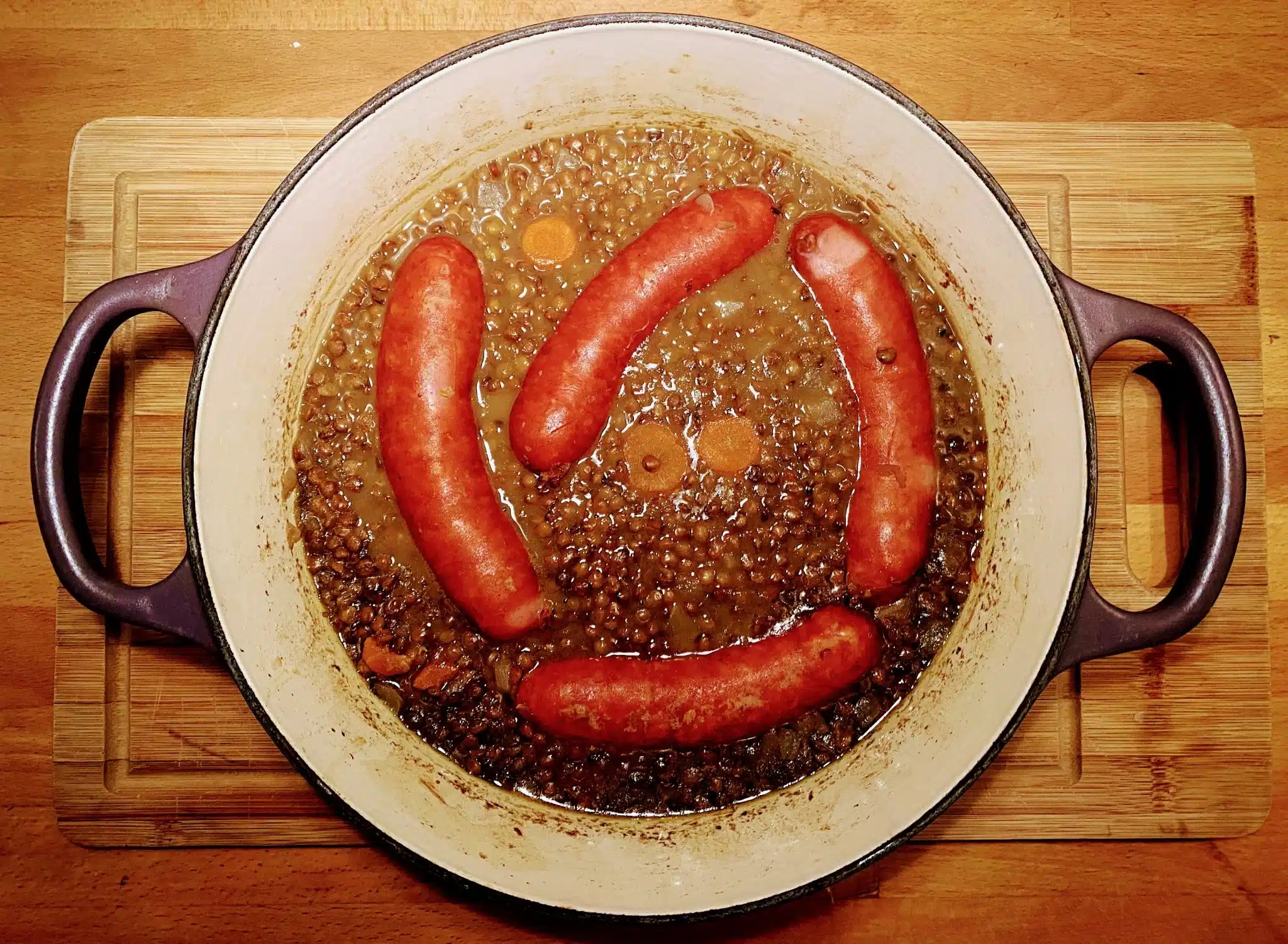 Lentilles Saucisses