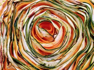 tarte spirale aux légumes