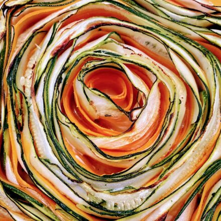Tarte spirale aux légumes