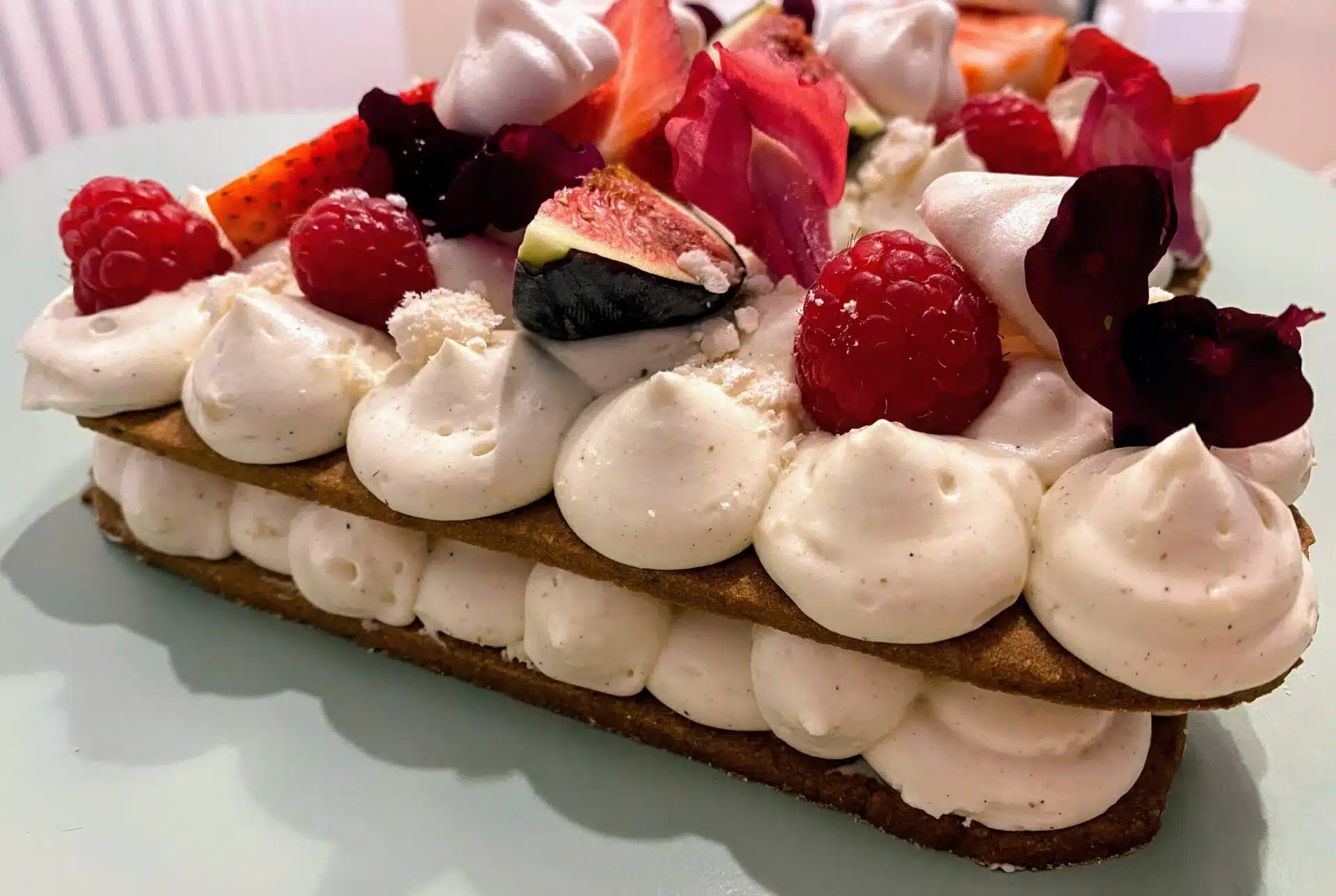 Number cake aux fruits frais