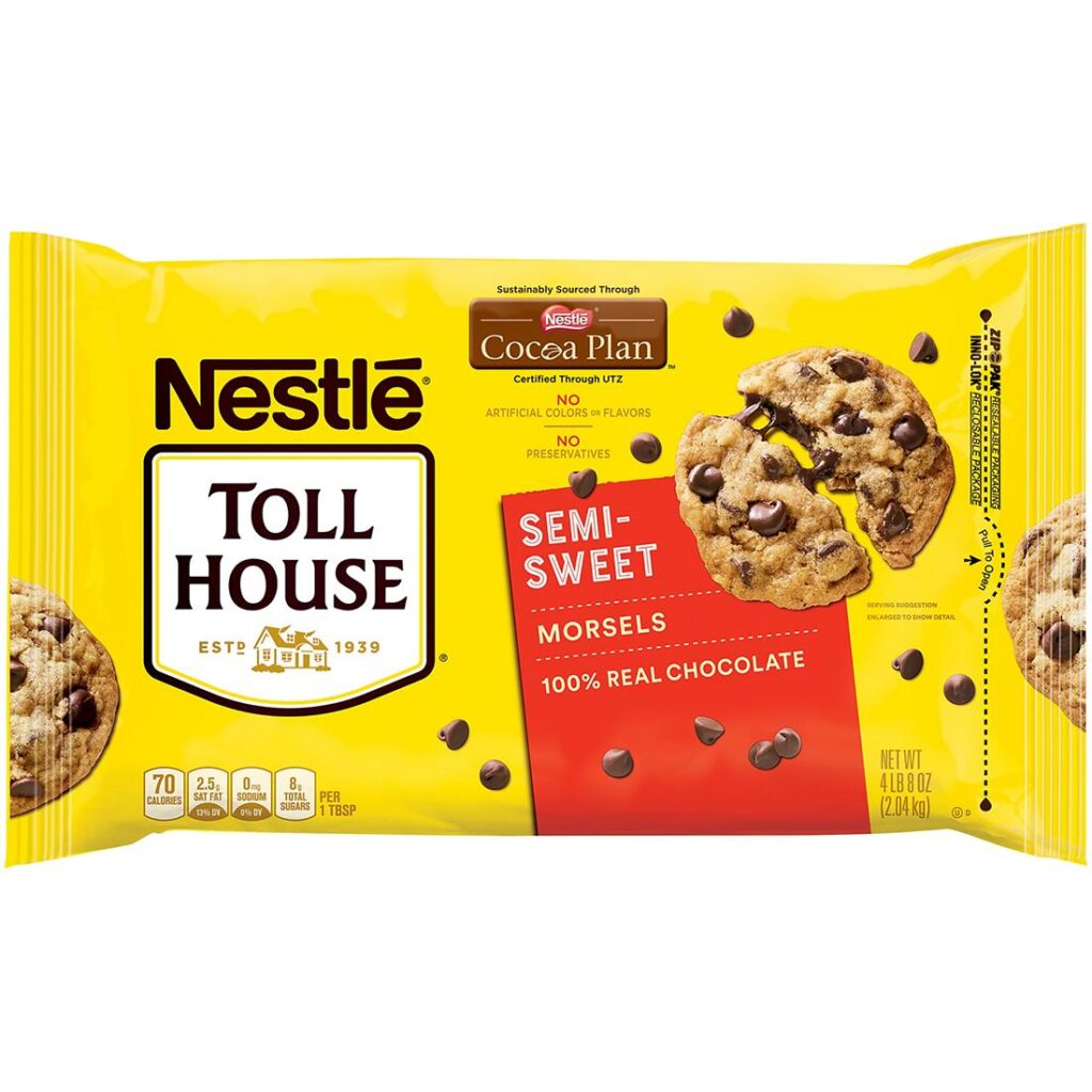 Emballage Cookies Toll House au Chocolat