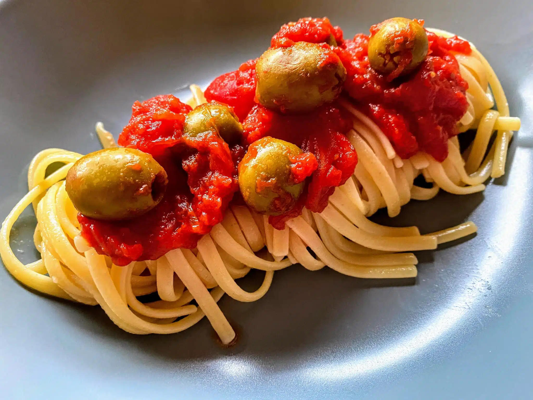 Pates Tomates Et Olives