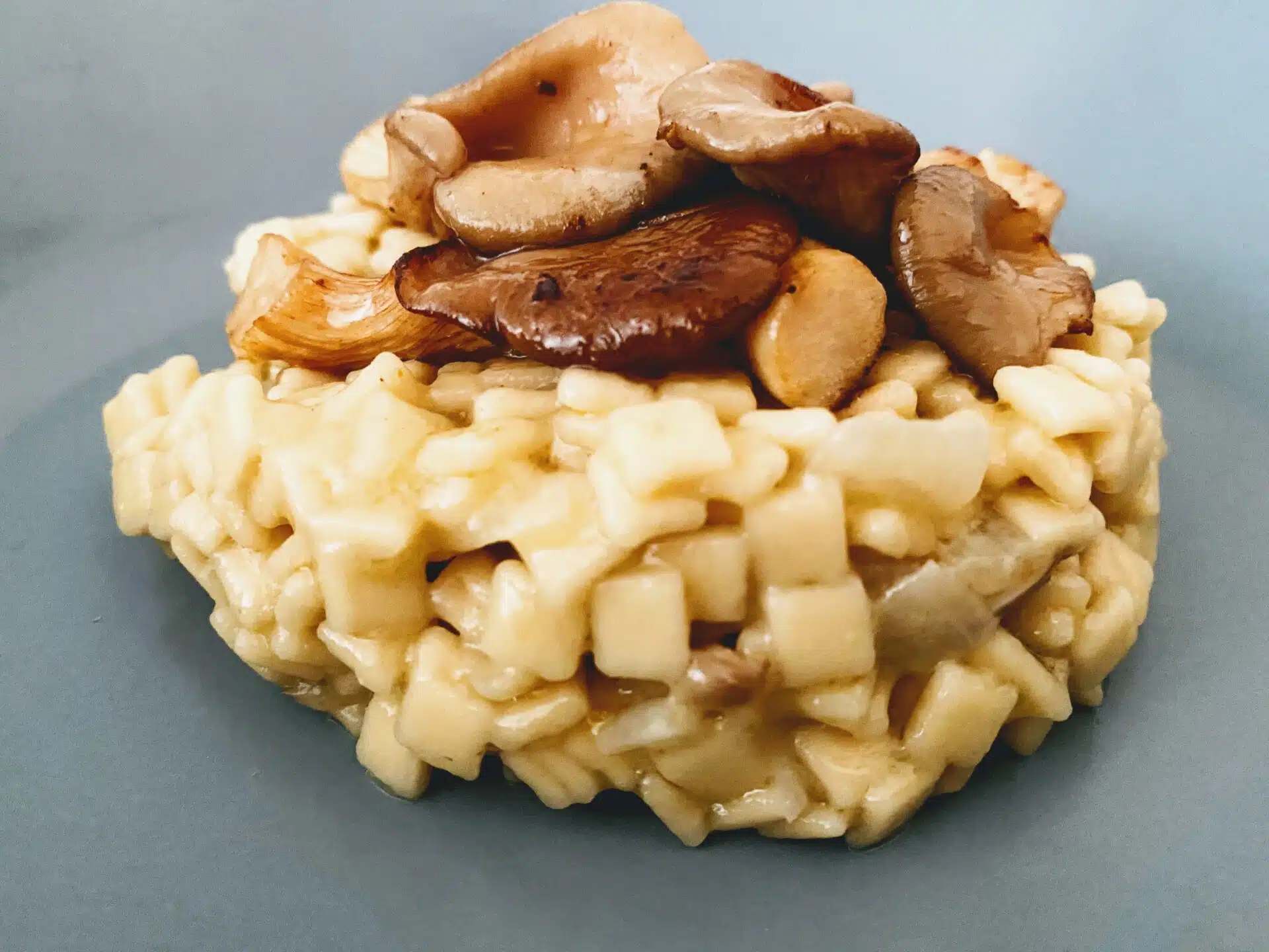Risotto De Crozets Aux Champignons