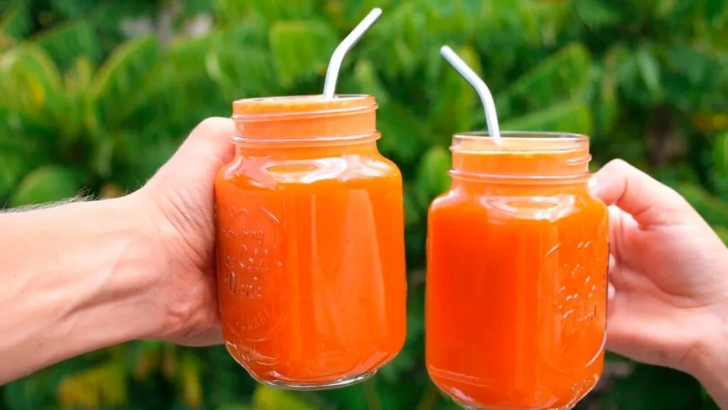 Smoothie détox pomme carotte facile