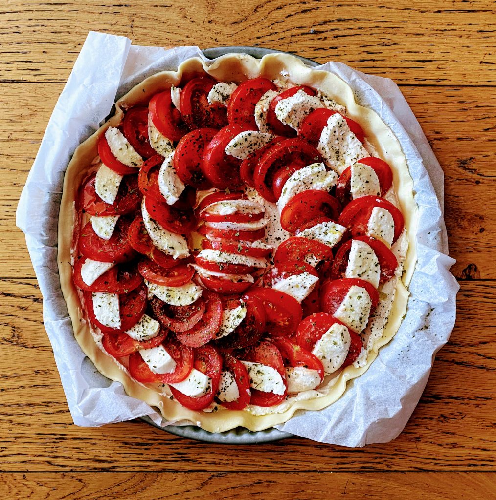 Recette Tarte Tomate Mozzarella - Inspirations Cuisine