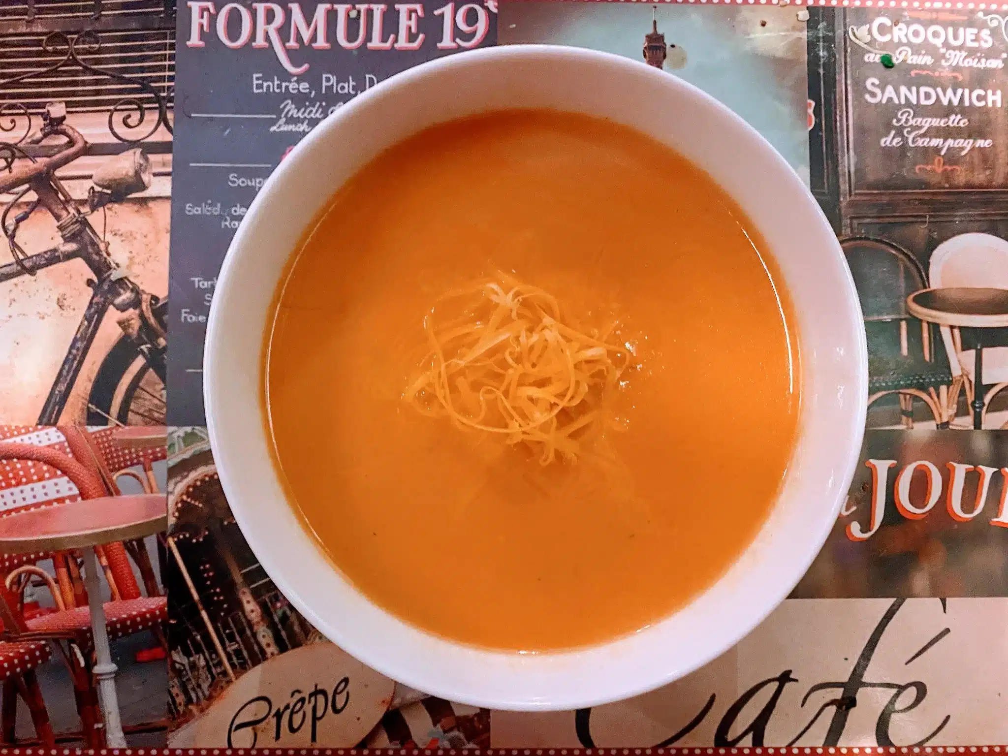 Soupe Brighton – Cheddar Carottes
