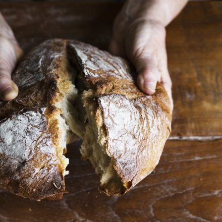 bread loaf food photography recipe idea