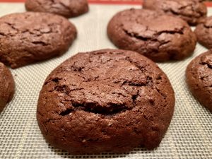 cookies brownies au chocolat
