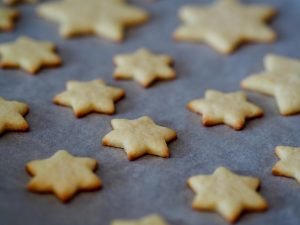 Avant les Biscuits sablés Oursons, les biscuits étoiles