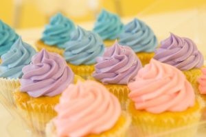 Cupcakes colorés