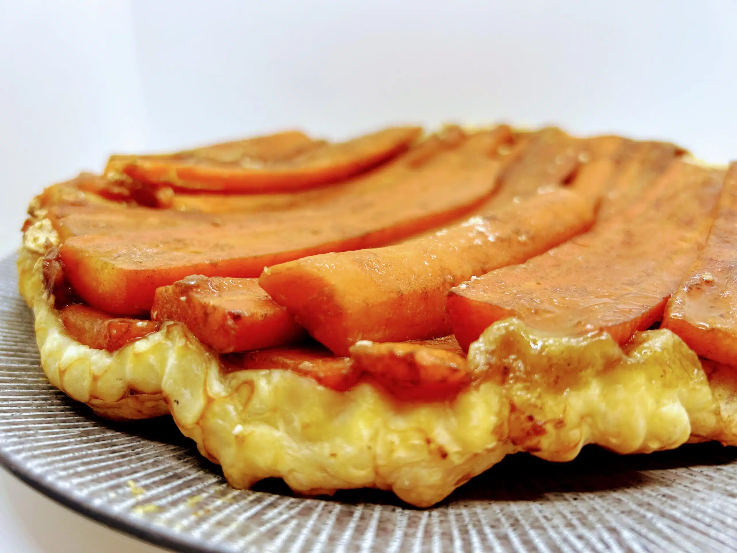Tarte Tatin Carottes et chèvre frais zoom