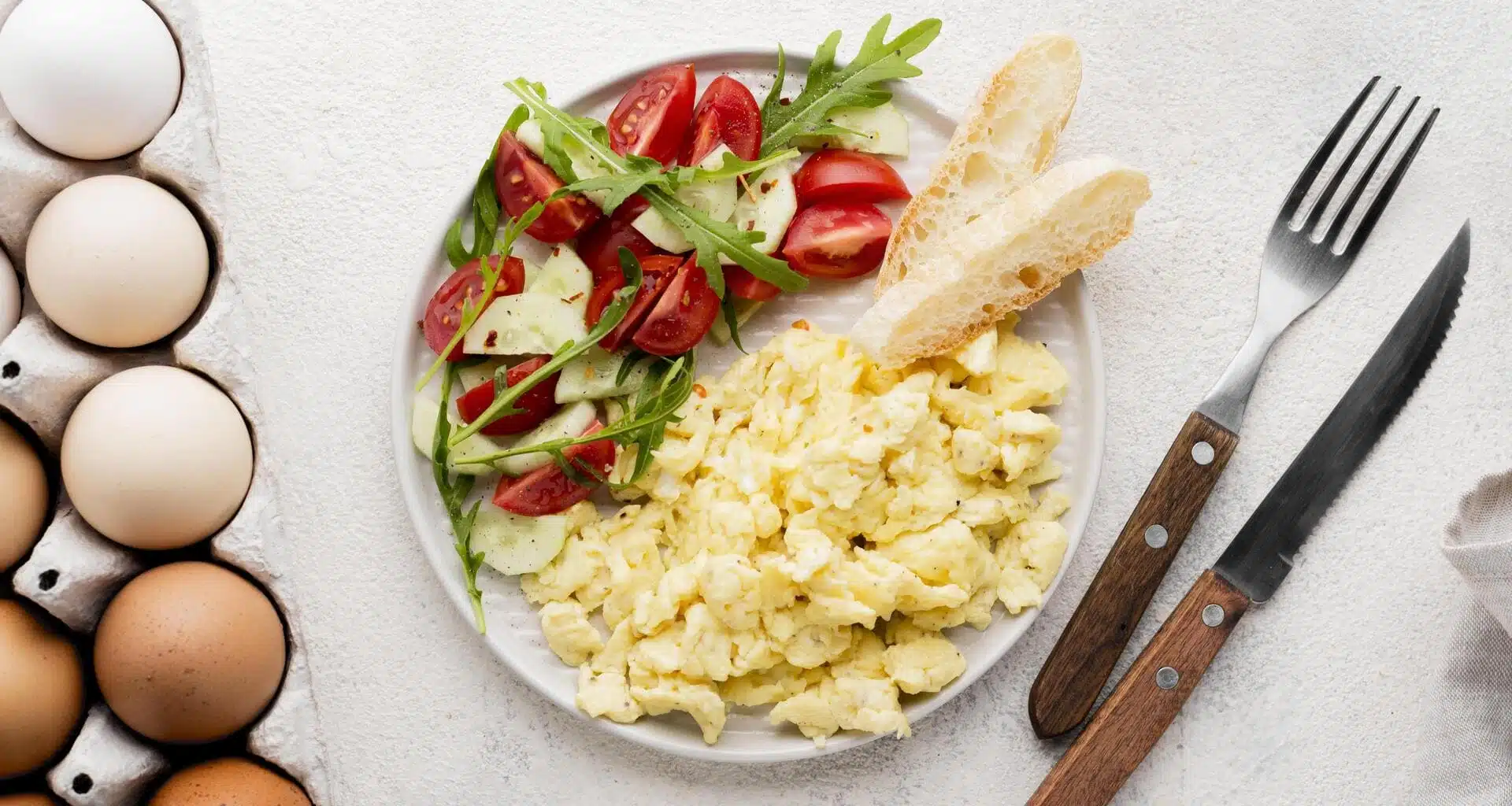 Oeufs Brouilles Horizontal