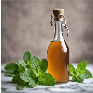 Sirop de menthe maison