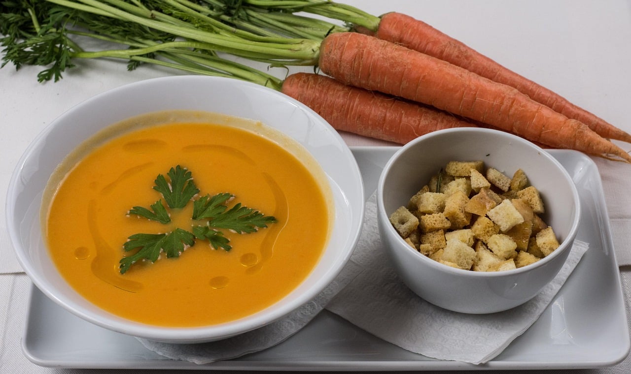 carrots soup, fresh soup, food, soup, carrot, fresh, healthy, vegetable, dish, meal, dinner, lunch, bowl, cuisine, homemade, vegetarian, yellow, gourmet, nobody, pumpkin, cooking, rustic, nutrition, traditional