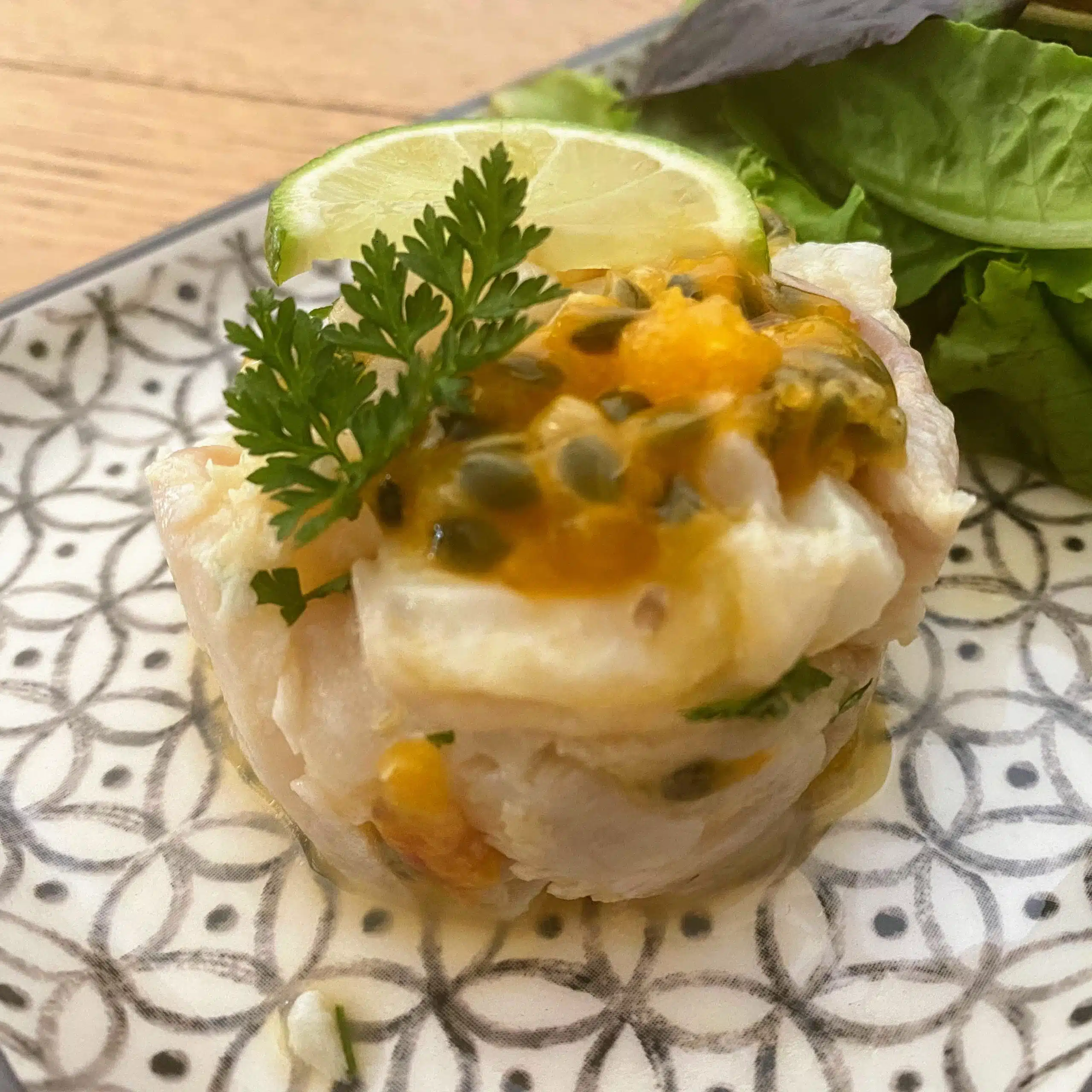 Ceviche De Cabillaud Recette Scaled