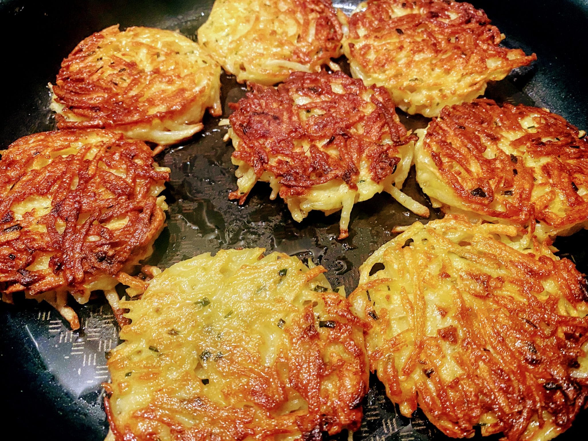 Galettes De Pommes De Terre Dans La Poele Scaled