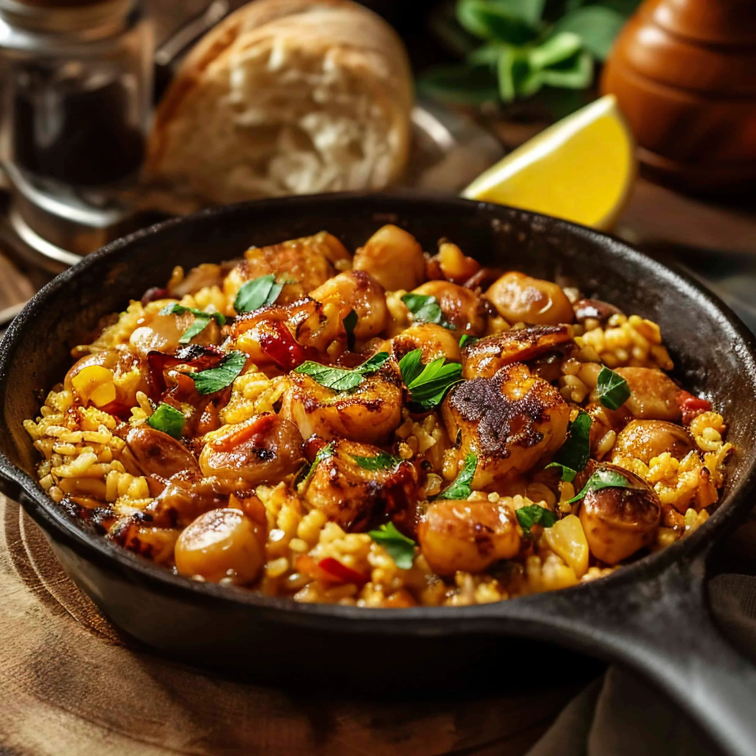 Jambalaya POulet Et Crevettes Scaled