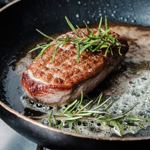 Magret De Canard A La Poele