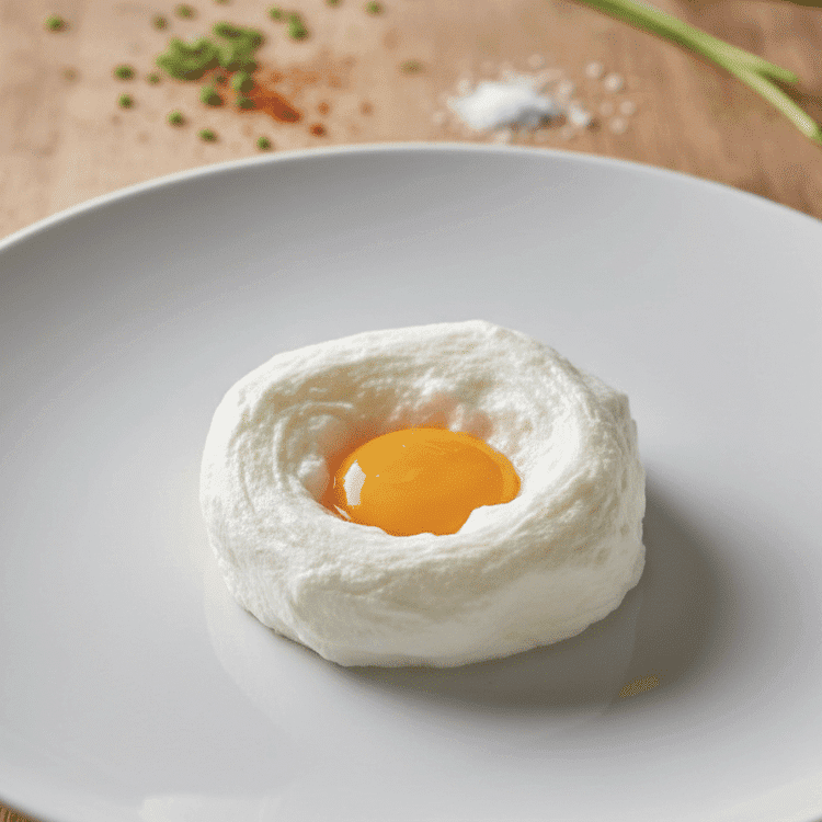 Oeuf Nuage Carre
