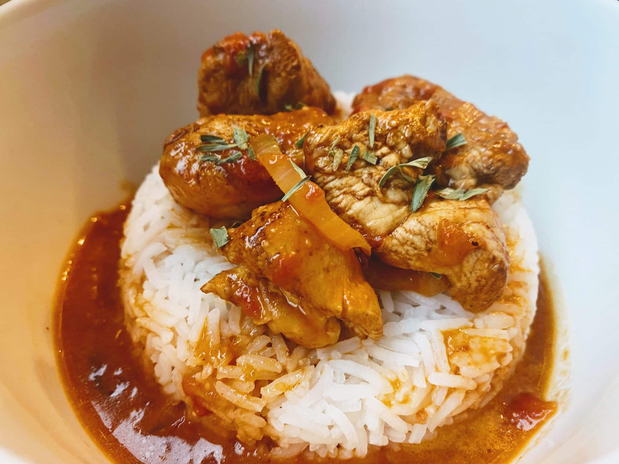 POULET A LA CREME DE TOMATE Scaled