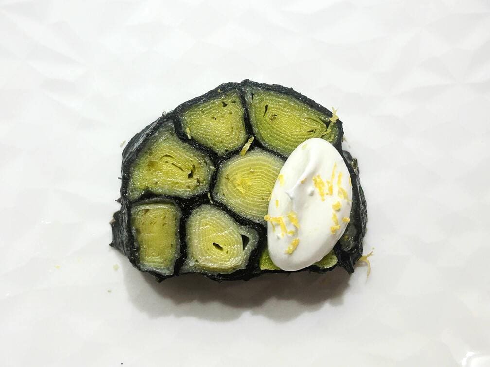 Poireaux Vinaigrette Facon Maki