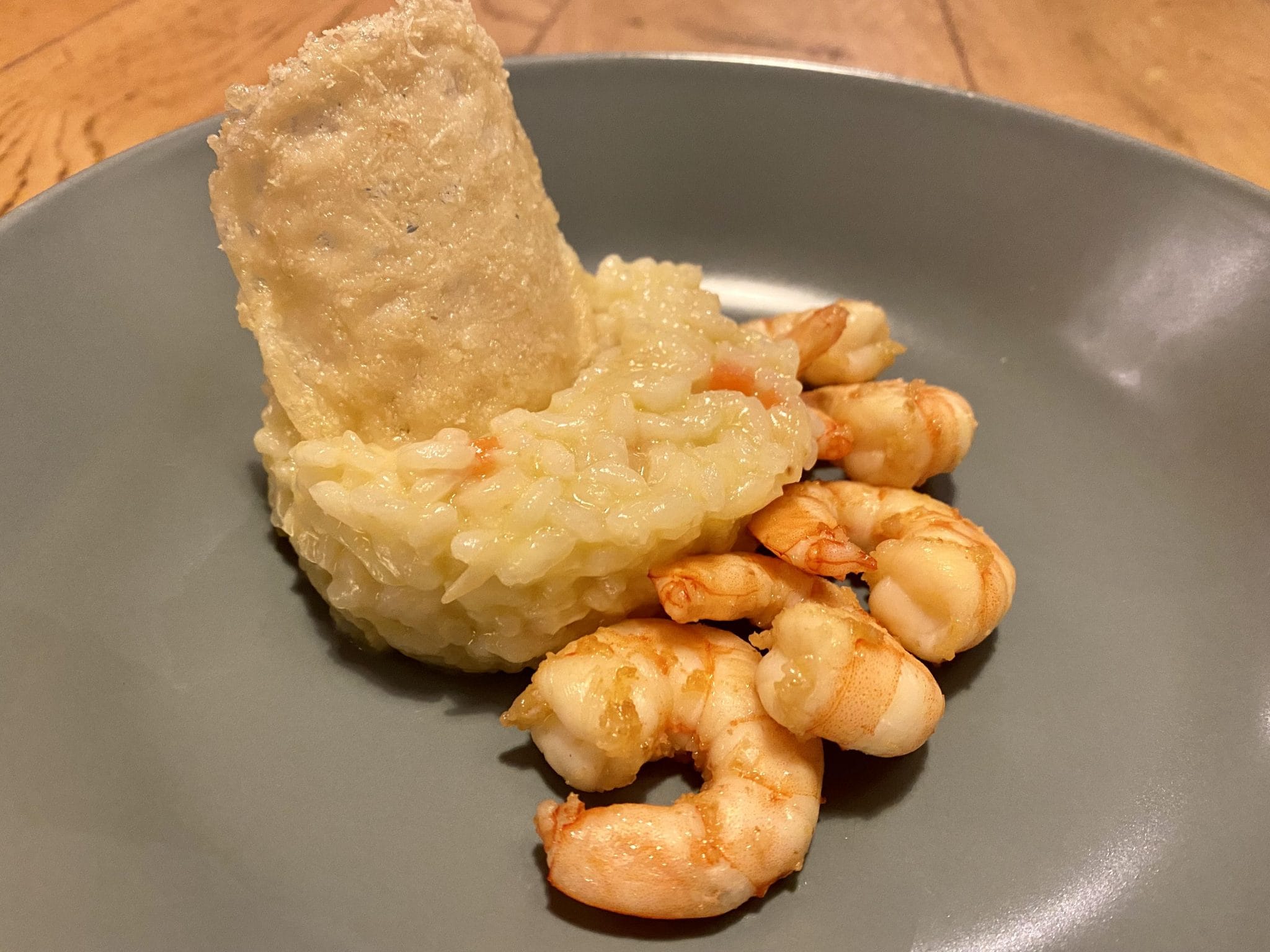 Risotto Aux Crevettes Flambees A Larmagnac Scaled