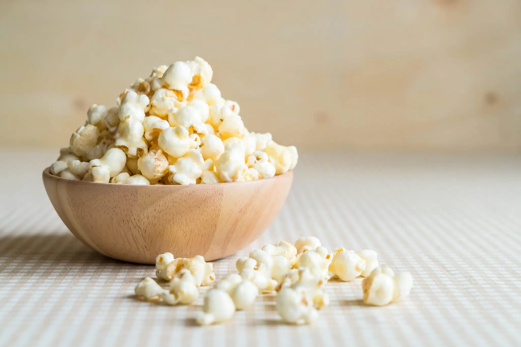 Caramel Popcorn On Table Scaled
