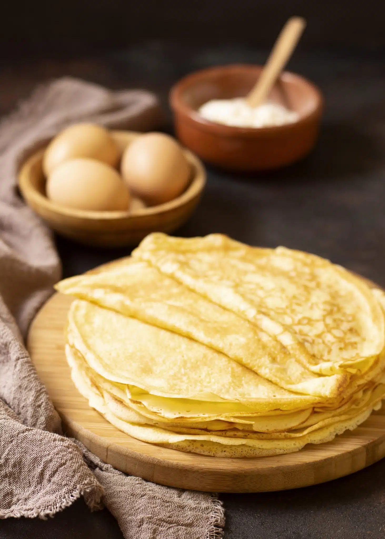 Delicious Winter Crepe Dessert Scaled
