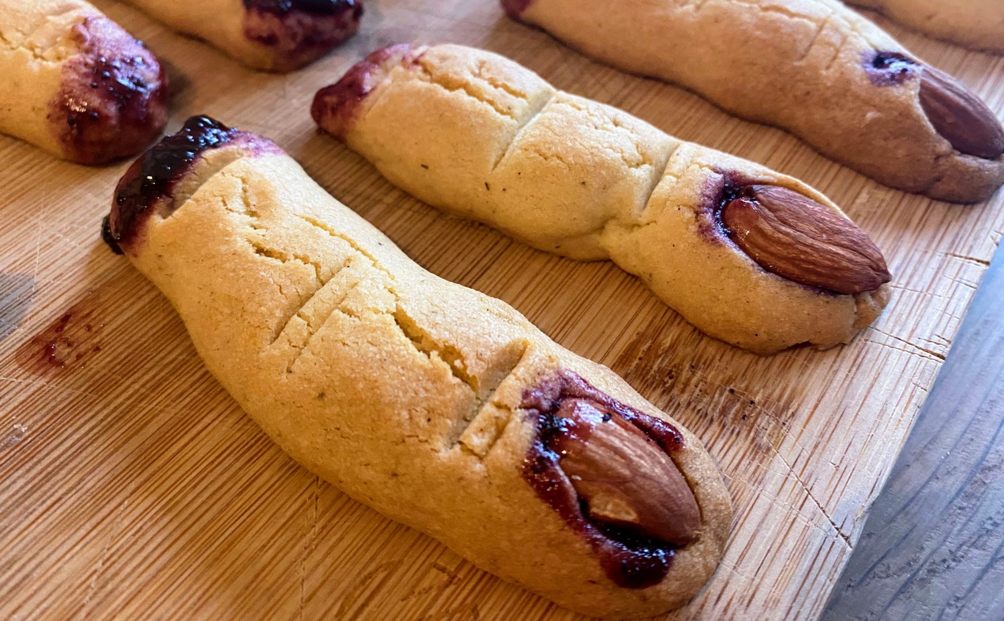 Doigts de sorcière halloween