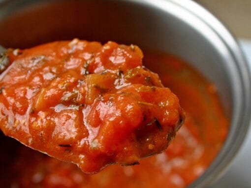 Sauce nonna italienne maison facile : la sauce tomate traditionnelle de grand-mère