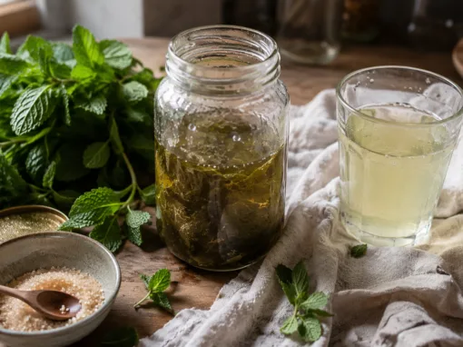 Recette de koso à la menthe : préparez votre ferment japonais maison Recette de koso à la menthe : préparez votre ferment japonais maison