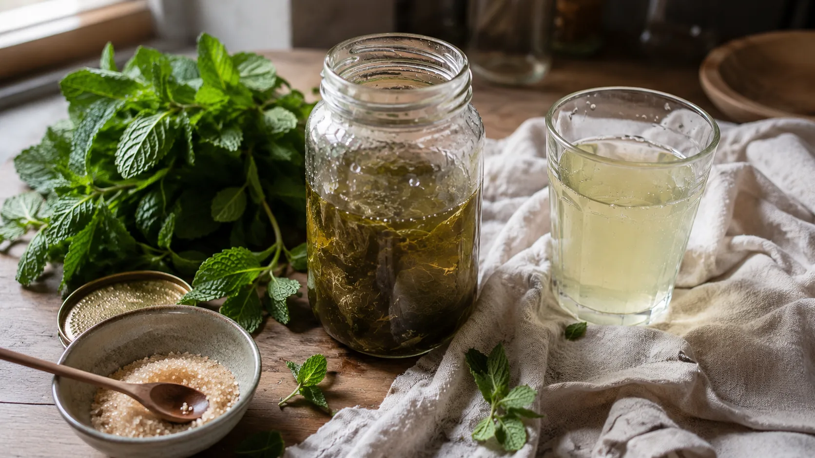 Koso à la menthe